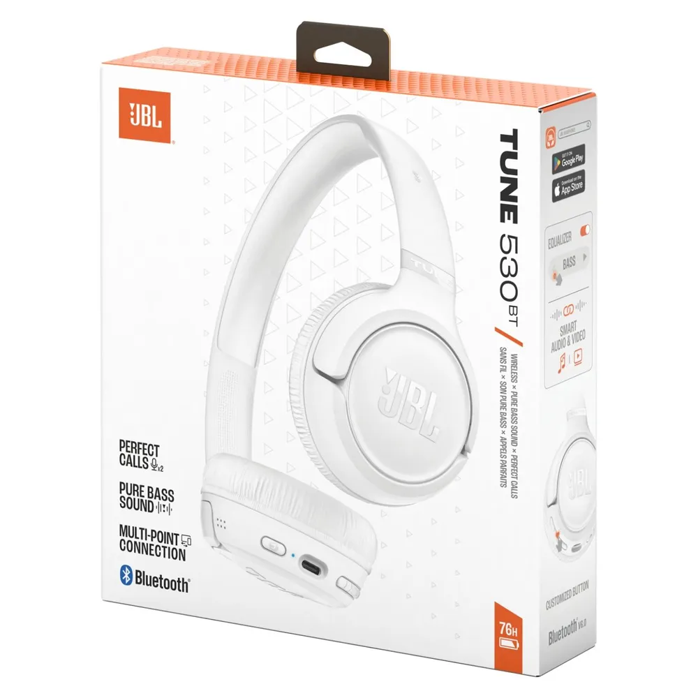 JBL Tune 530BT Blanco, foto 7