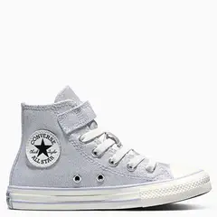 CONVERSE - Chuck Taylor All Star 1V Zapatilla Urbana Niña Plateado (27 A 35)