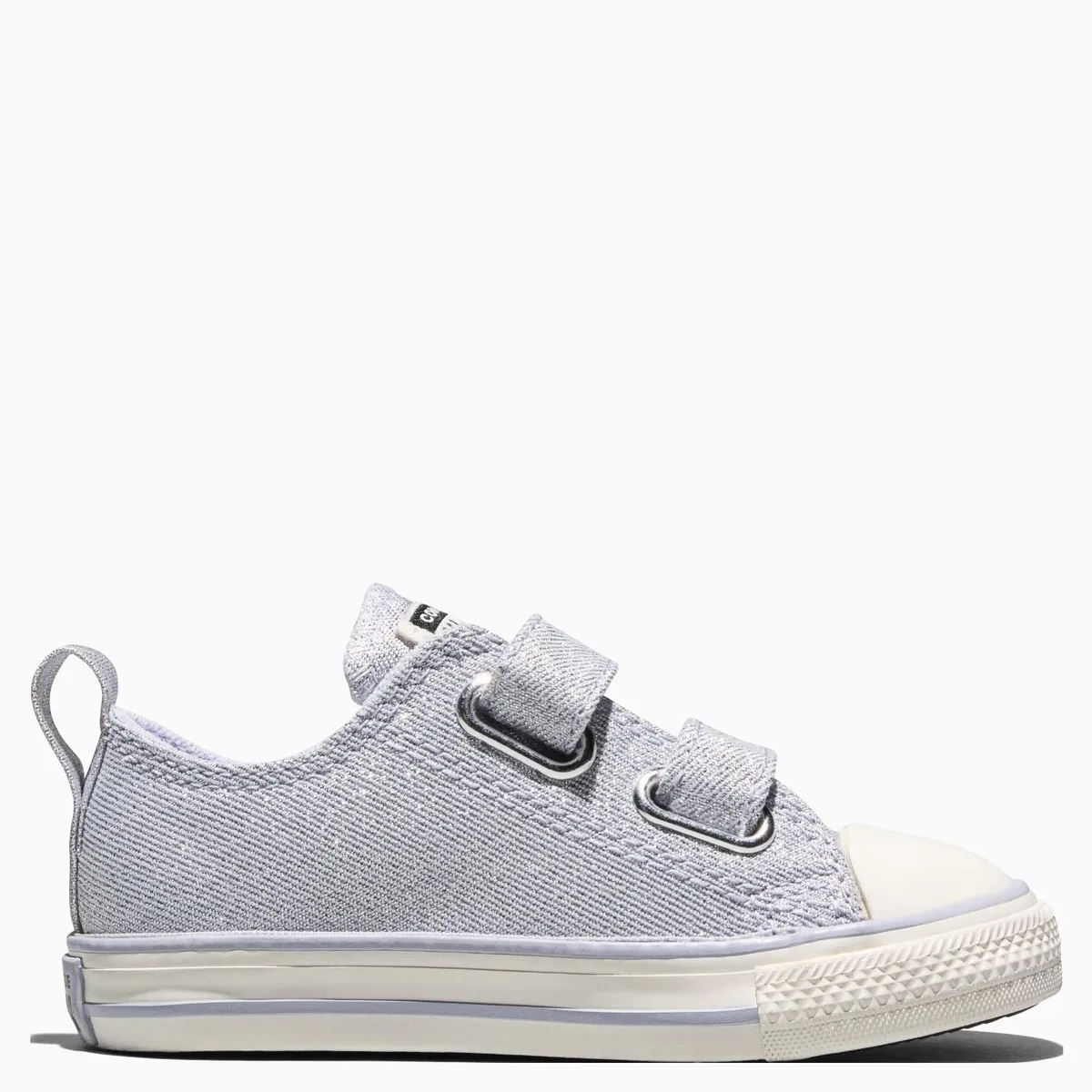 CONVERSE - Chuck Taylor All Star 2V Zapatilla Urbana Niña Plateado (20 A 26) Converse