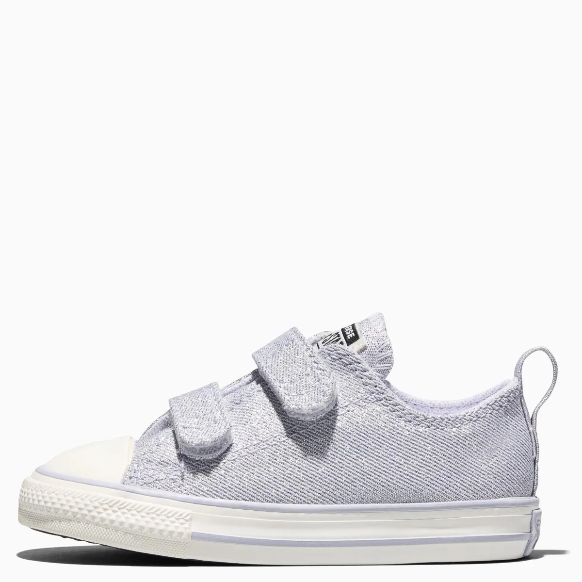 CONVERSE - Chuck Taylor All Star 2V Zapatilla Urbana Niña Plateado (20 A 26) Converse
