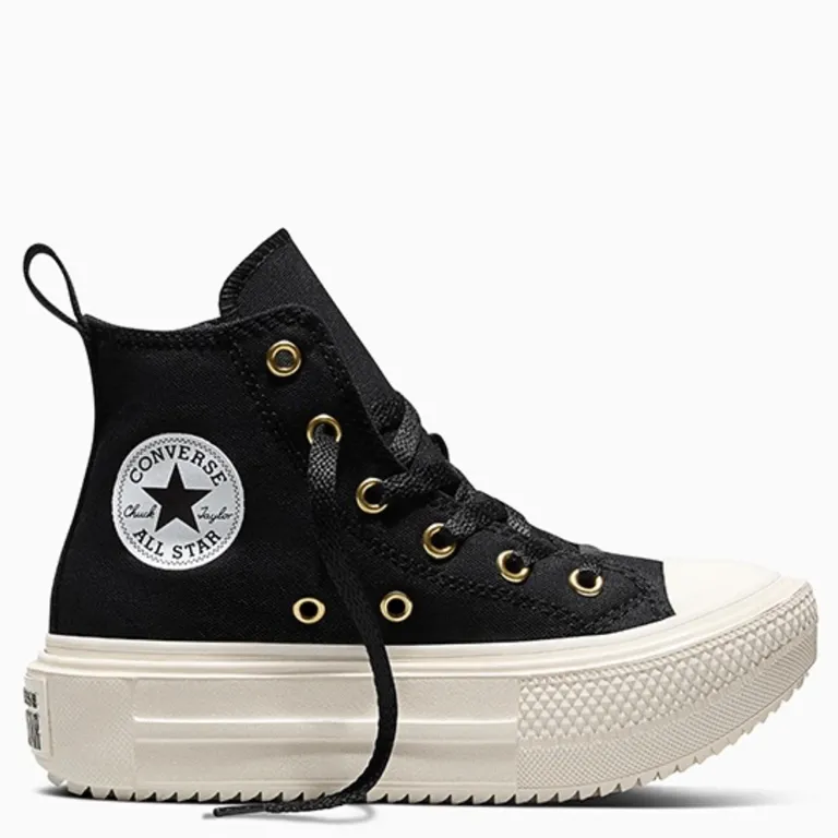 Chuck Taylor All Star Lift Dou Zapatilla Urbana Niña Negro (27 A 35)