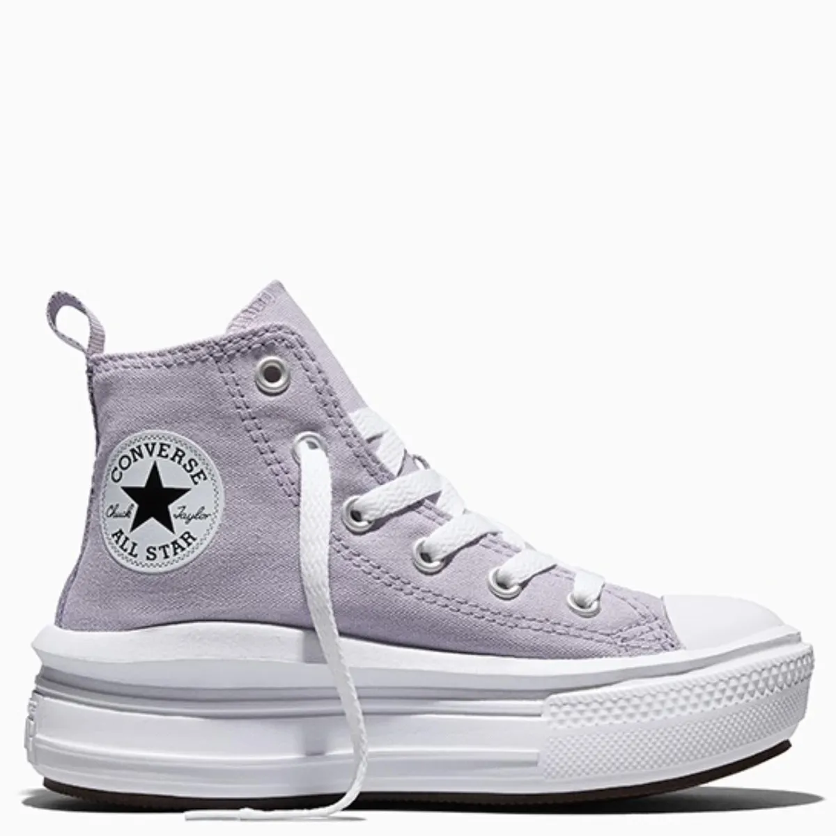 CONVERSE - Chuck Taylor All Star Move Zapatilla Urbana Niña Violeta (27 A 35) Converse