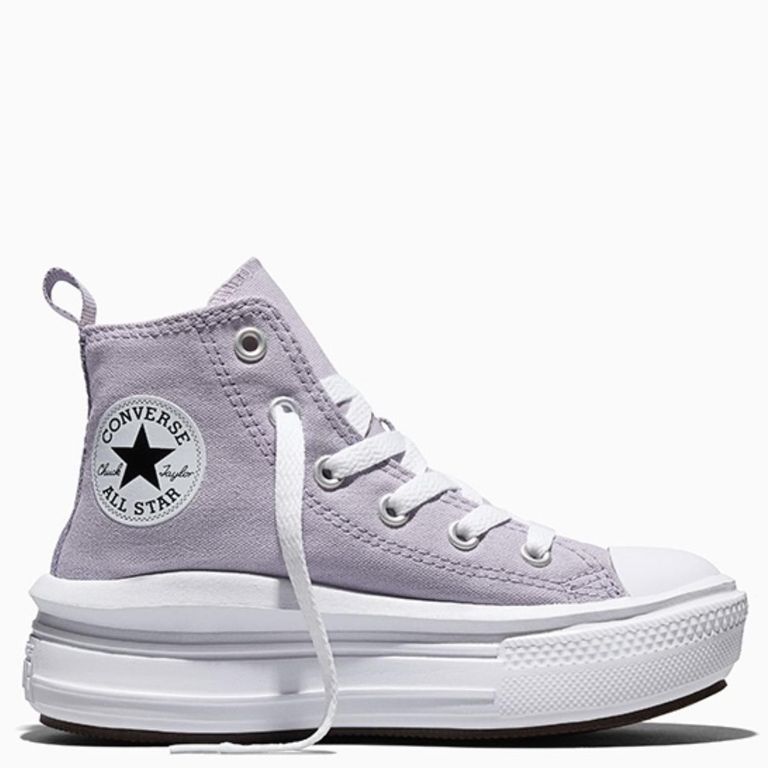 Chuck Taylor All Star Move Zapatilla Urbana Niña Violeta (27 A 35)