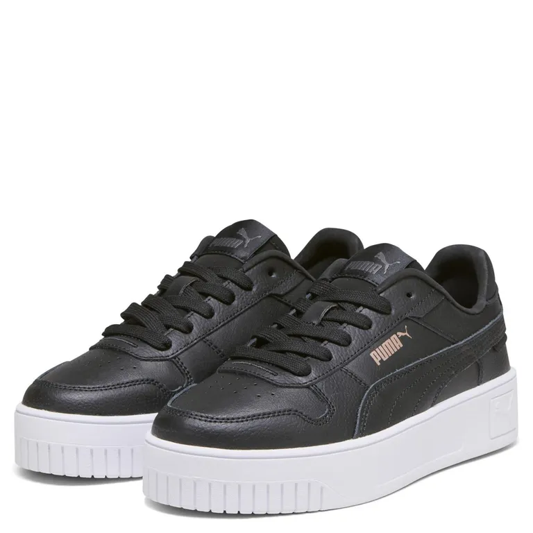 Carina Street Zapatilla Urbana Niño Cuero Negro (35.5 a 38)