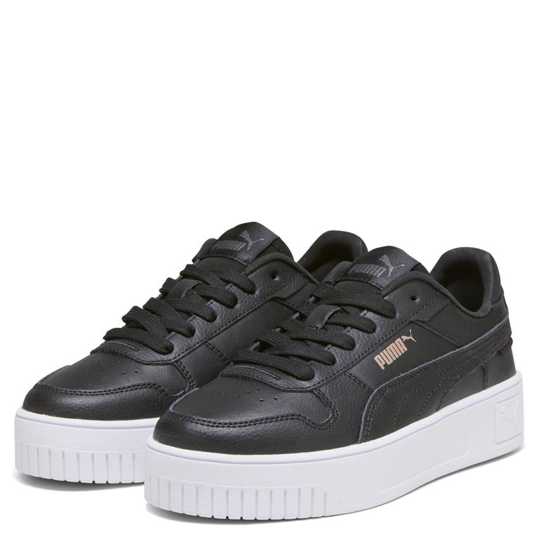 Carina Street Zapatilla Urbana Niño Cuero Negro (35.5 a 38)