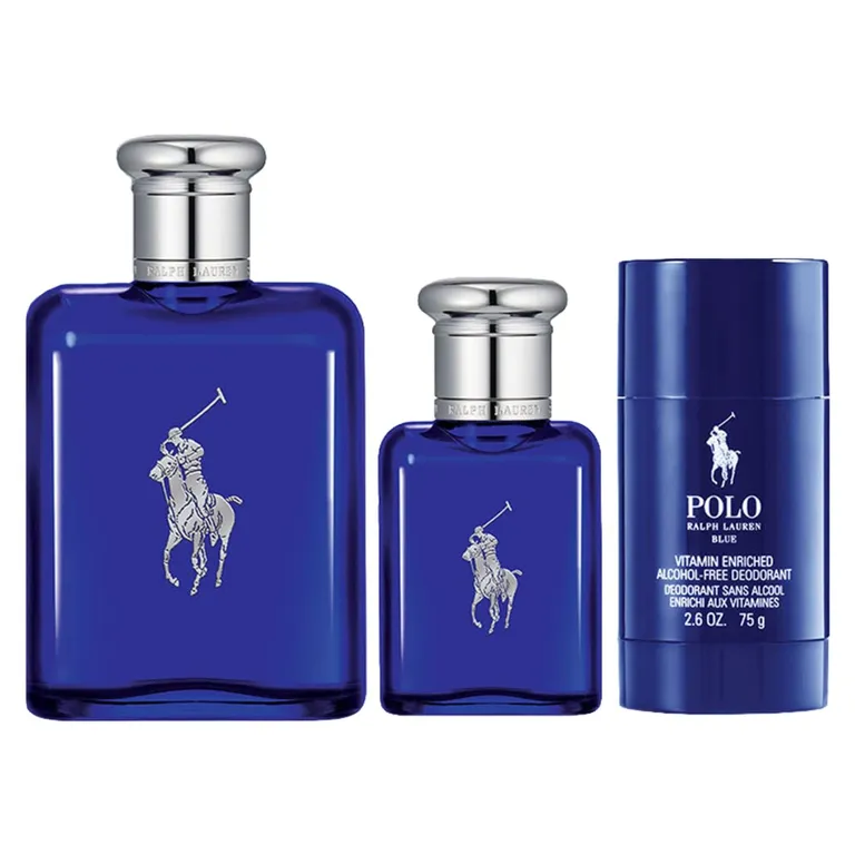 Set Perfume Hombre Polo Blue Eau de Toilette 125ml + 40ml + Desodorante