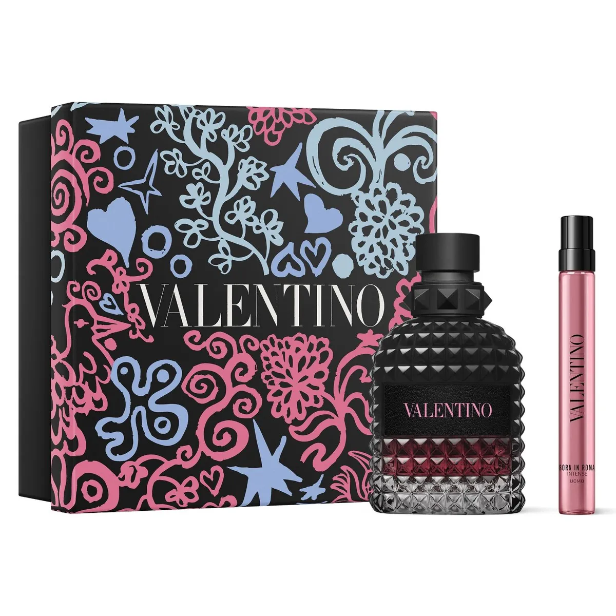 VALENTINO - Set Perfume Hombre Born in Roma Uomo Intense 50ml + 10ml Valentino