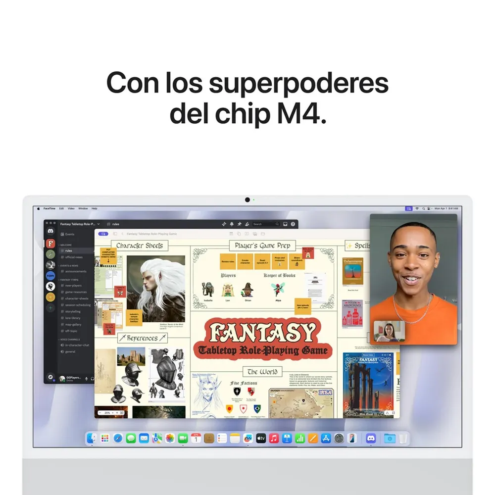 Apple iMac 24 M4 8-core 16GB 256GB Plata, foto 6