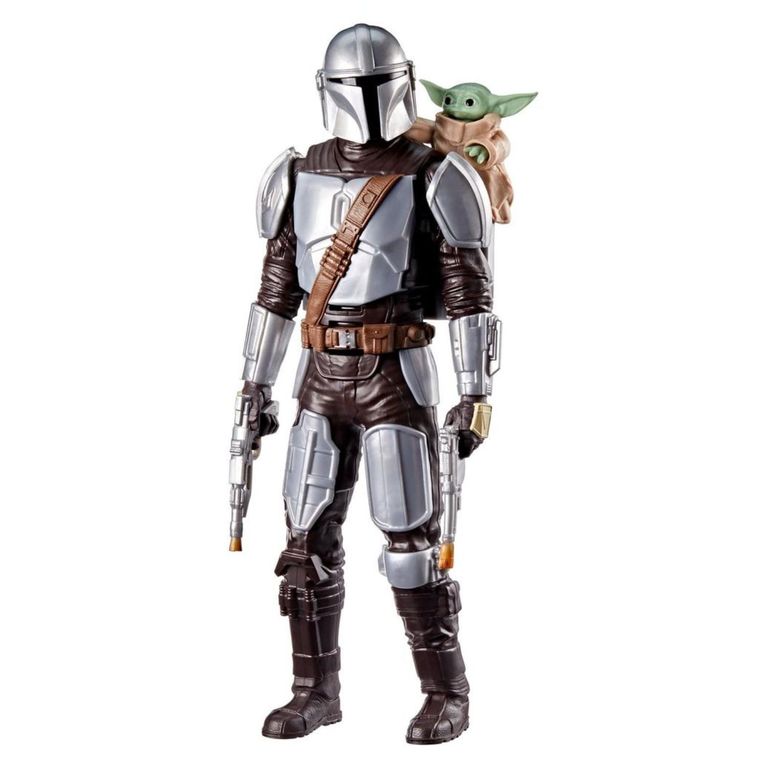 Figura Interactiva The Mandalorian & Grogu Bounty Blaster