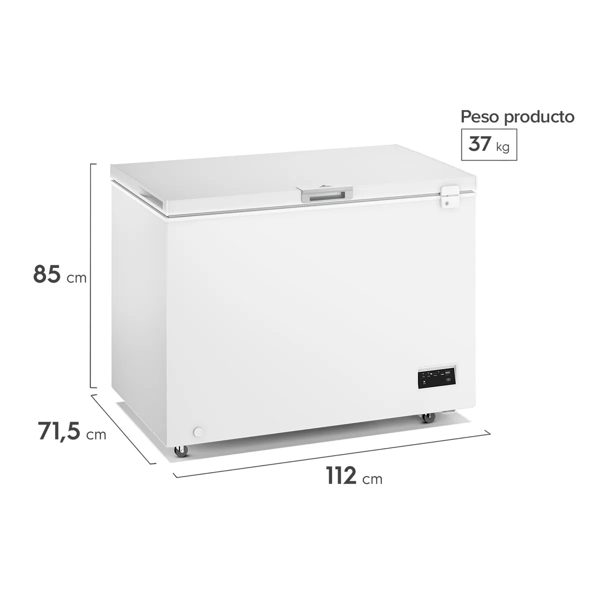 MADEMSA - Congelador Horizontal M300DI 3 Mademsa