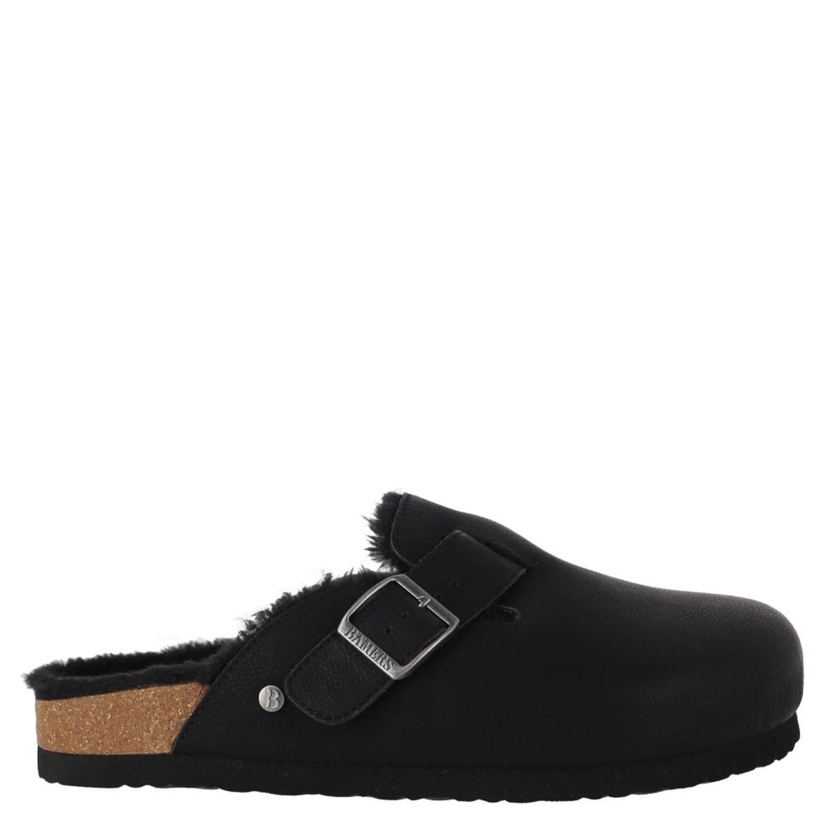 BAMERS - Pantufla Chiporro Mujer Negro Bamers
