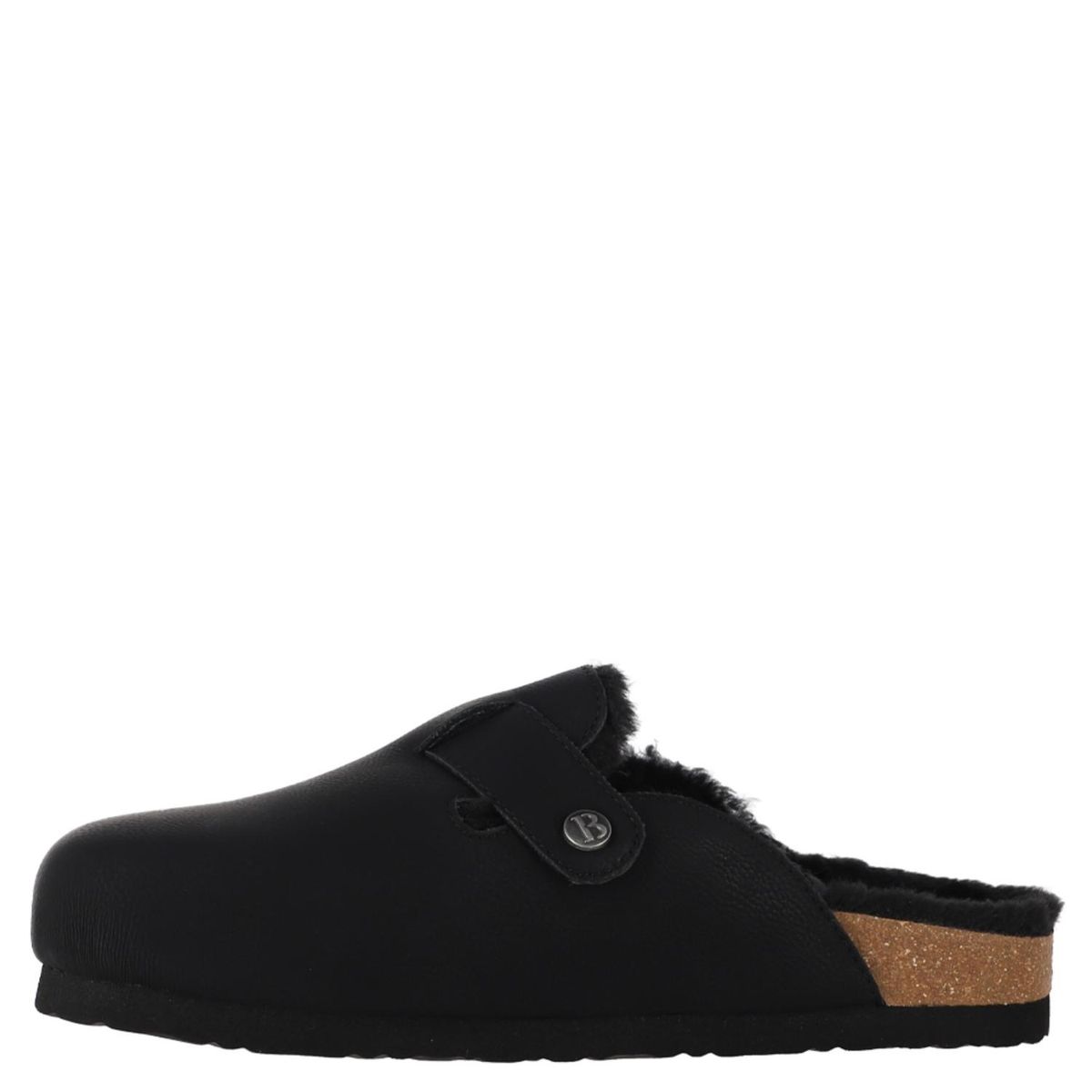 BAMERS - Pantufla Chiporro Mujer Negro Bamers