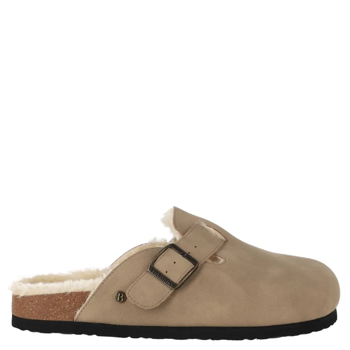 BAMERS - Pantufla Chiporro Mujer Beige Bamers
