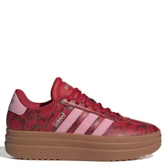 ADIDAS - VL Court Bold Zapatilla Urbana Mujer Cuero Rojo
