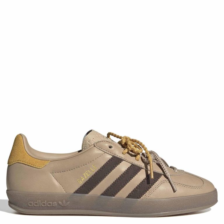 Gazelle Indoor W Zapatilla Urbana Mujer Cuero Beige