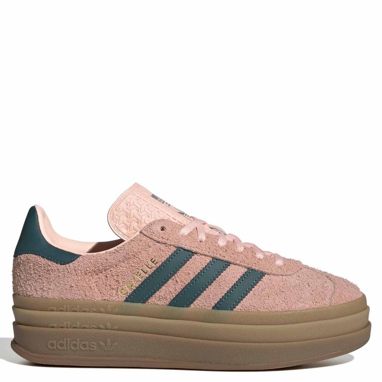 Gazelle Bold W Zapatilla Urbana Mujer Cuero Rosado