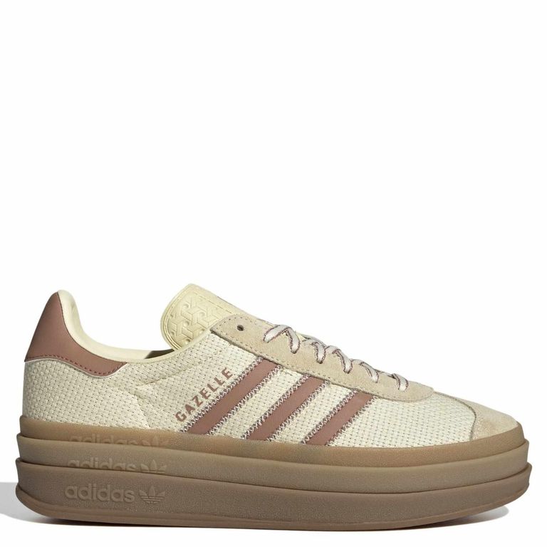 Gazelle Bold W Zapatilla Urbana Mujer Cuero Beige