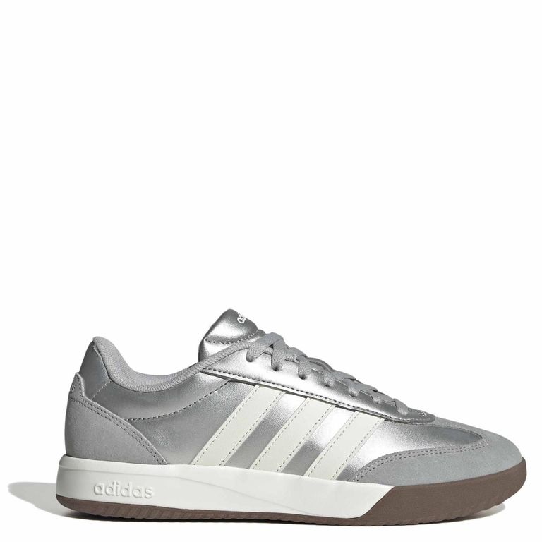 VL Court FC Zapatilla Urbana Mujer Cuero Plateado