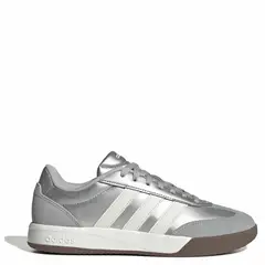 ADIDAS - VL Court FC Zapatilla Urbana Mujer Cuero Plateado