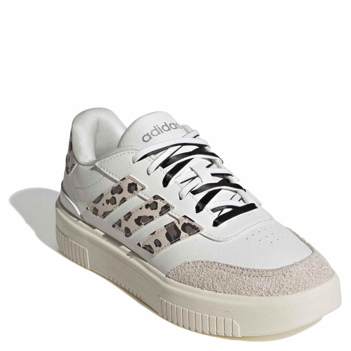 ADIDAS - Courtblock Bold Zapatilla Urbana Mujer Cuero Blanco Adidas