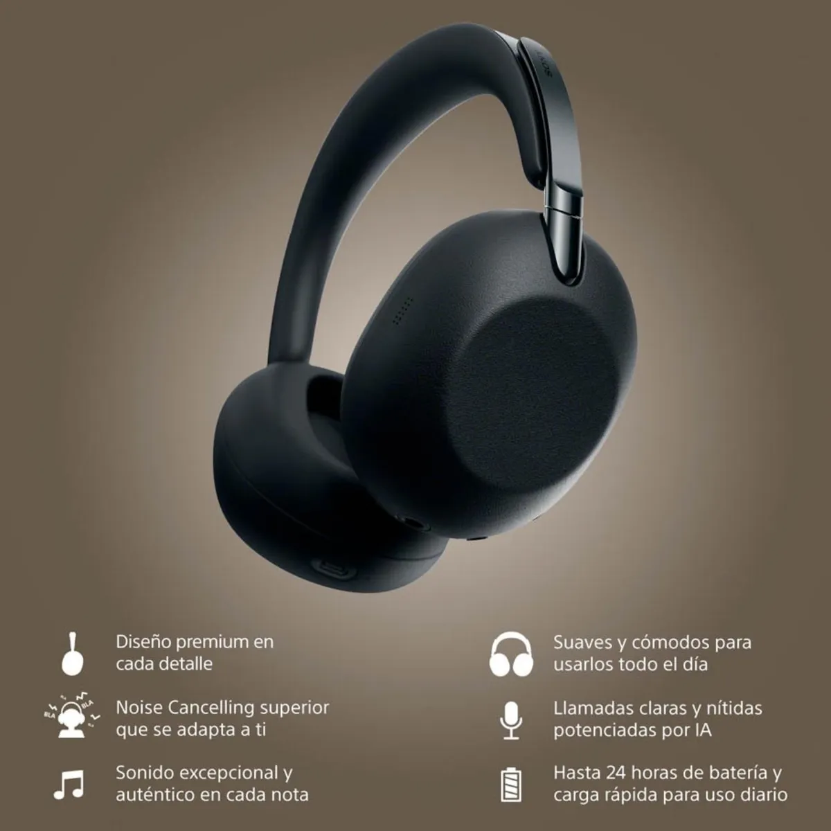 SONY - Audífonos Over-Ear WH-1000XX/BZUC Sony