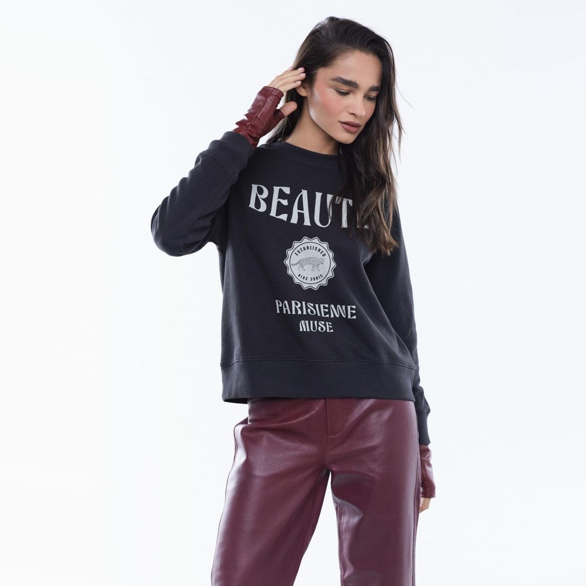 MALVA - Polerón Beaute Mujer Malva