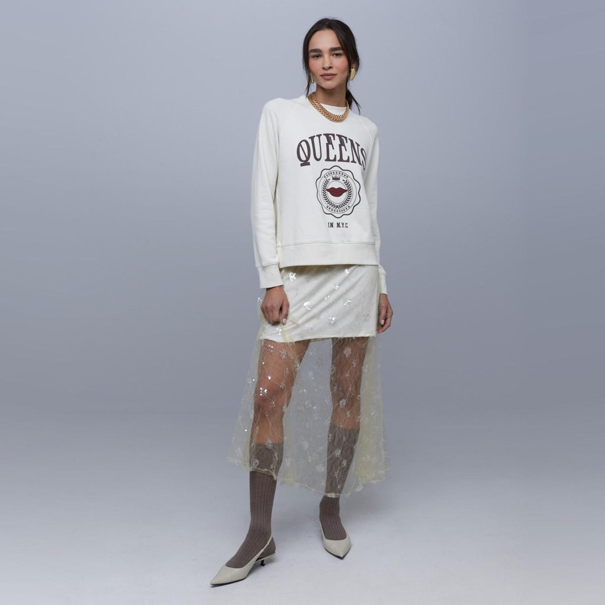 MALVA - Polerón Queens Mujer Malva