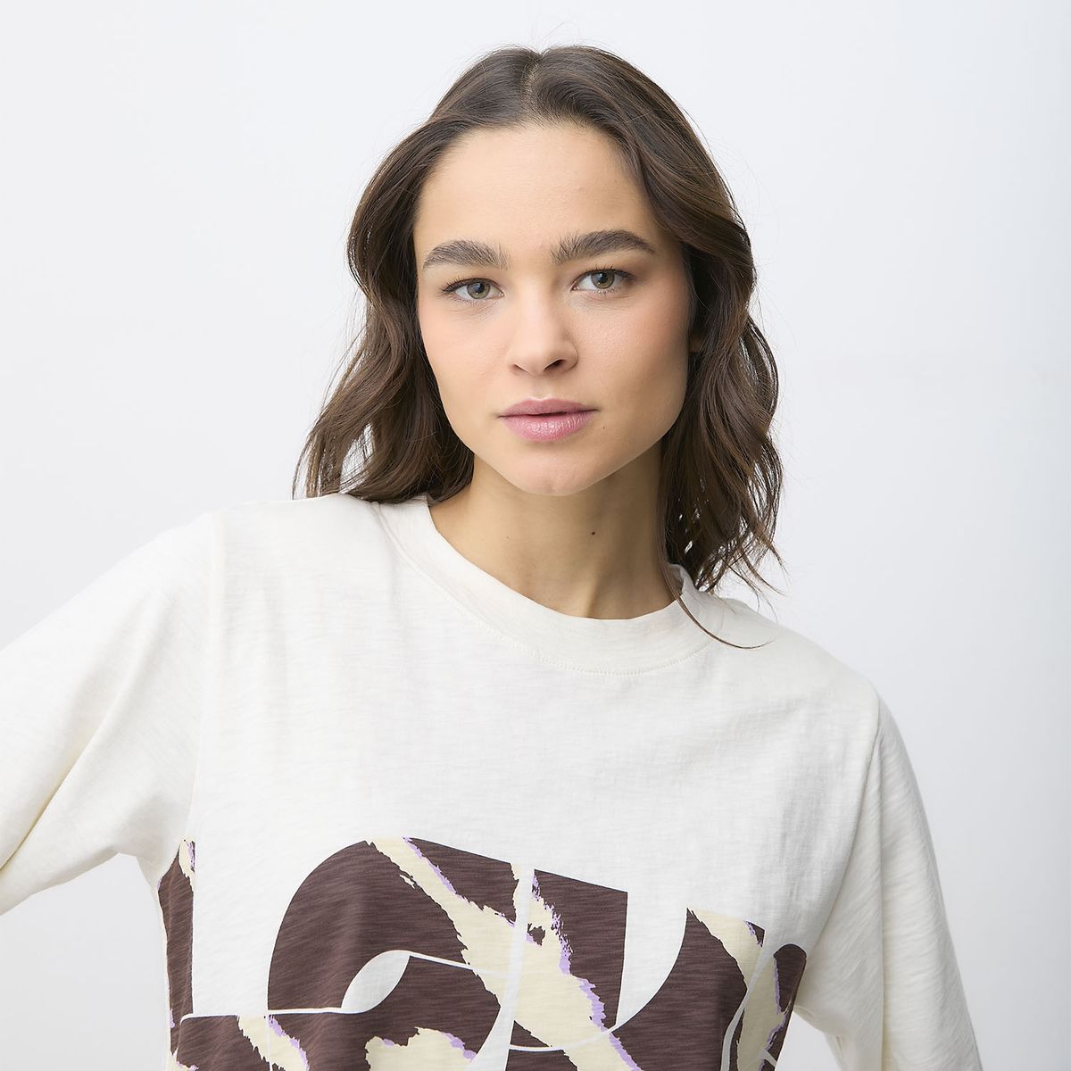 MALVA - Polera Manga Corta Mujer Malva