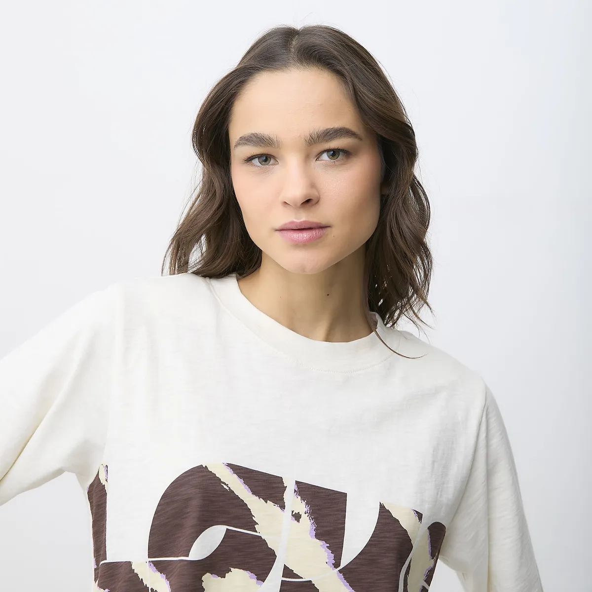 MALVA - Polera Manga Corta Mujer Malva