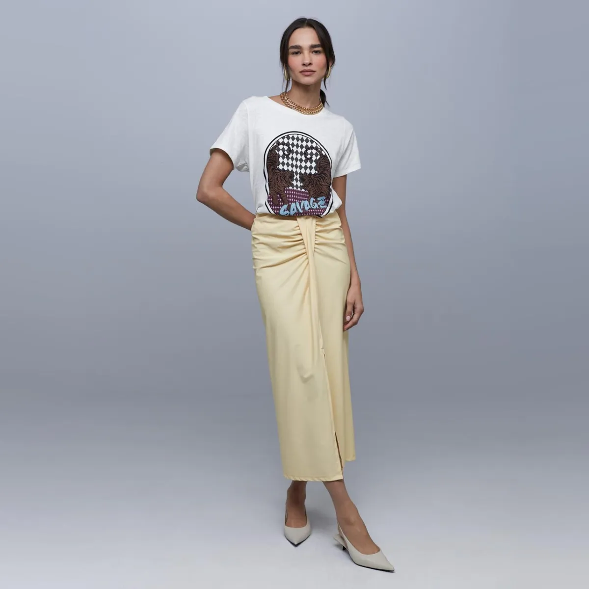 MALVA - Polera Sauvage Mujer Malva