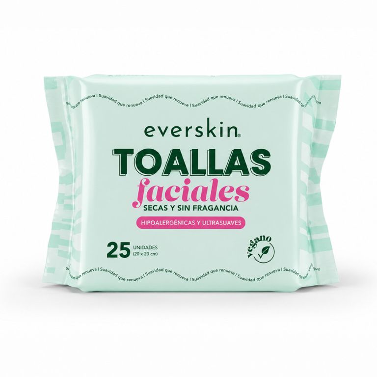 Toallas Faciales 25 un