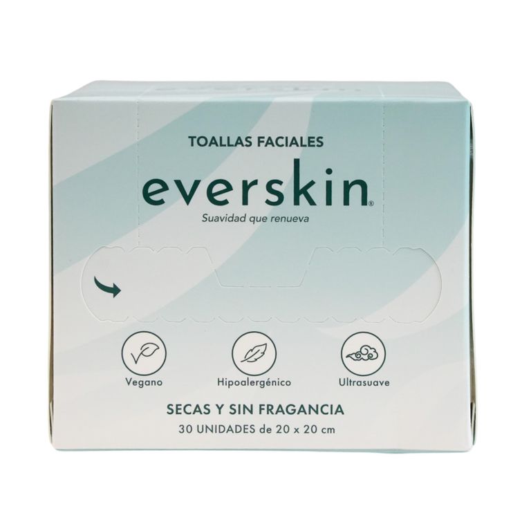 Toallas faciales 30 un