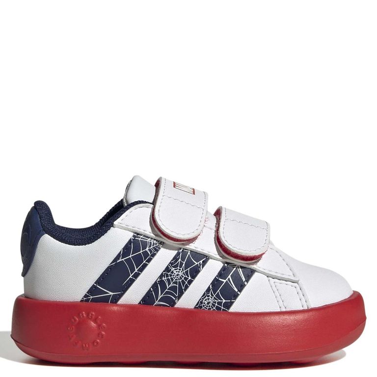 Grand Court Spider-Man CF I Zapatilla Urbana Unisex Adulto Blanco