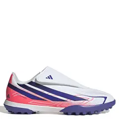 ADIDAS - F50 Hyperfast Club Vel Tf J Zapatilla Fútbol Unisex Adulto Blanco