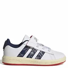 ADIDAS - Grand Court Spider-Man El K Zapatilla Urbana Unisex Adulto Blanco