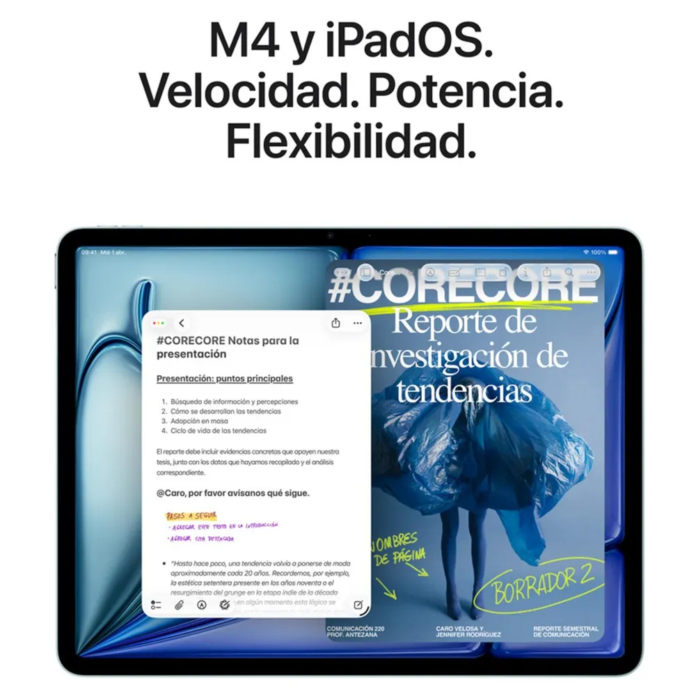 Apple iPad Air 13" M4 128GB Wi-Fi Azul, foto 4