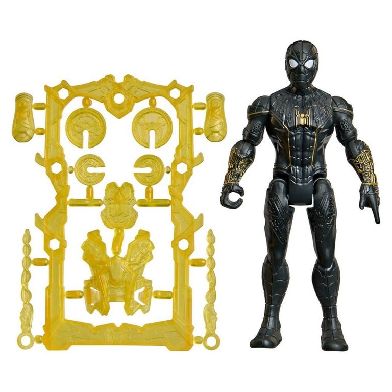 Studios Spider-Man: Far From Home ActionVerse Black & Gold Suit Spiderman