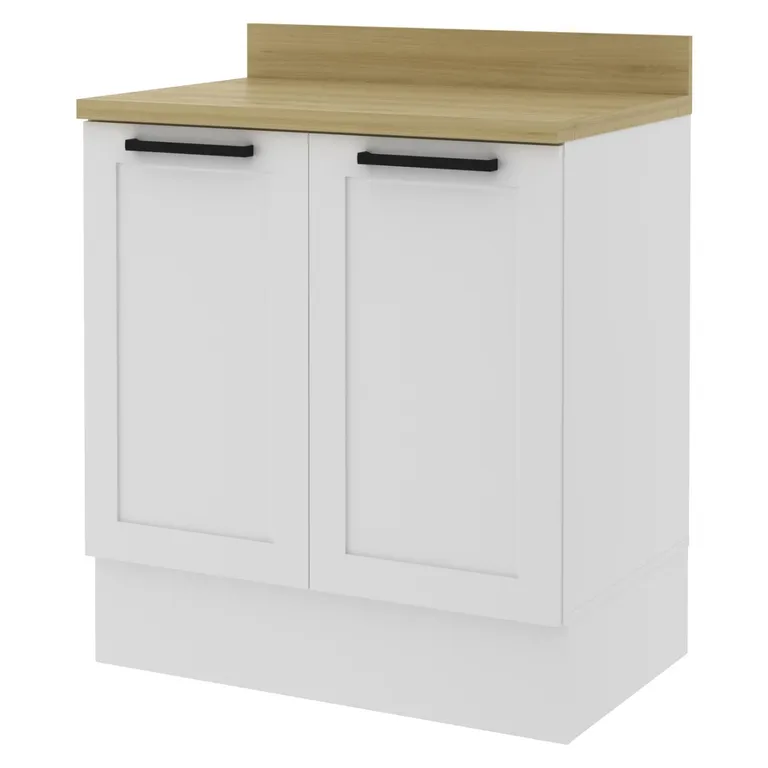 Mueble Base Cocina 80Cm 2 Puertas