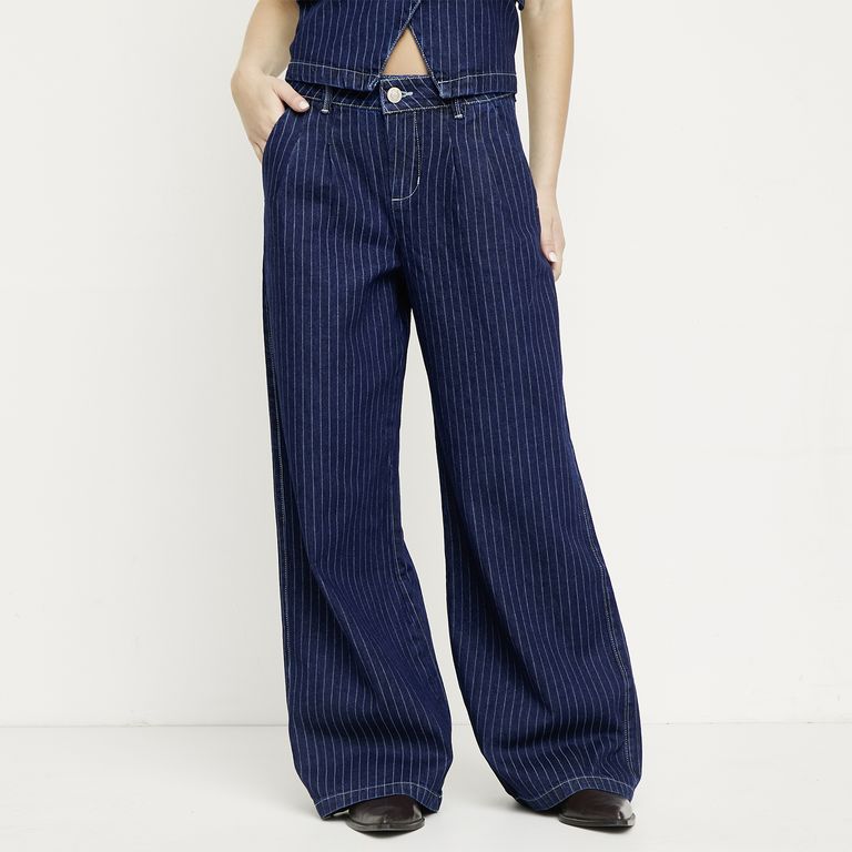 Jeans Wide Leg Mujer
