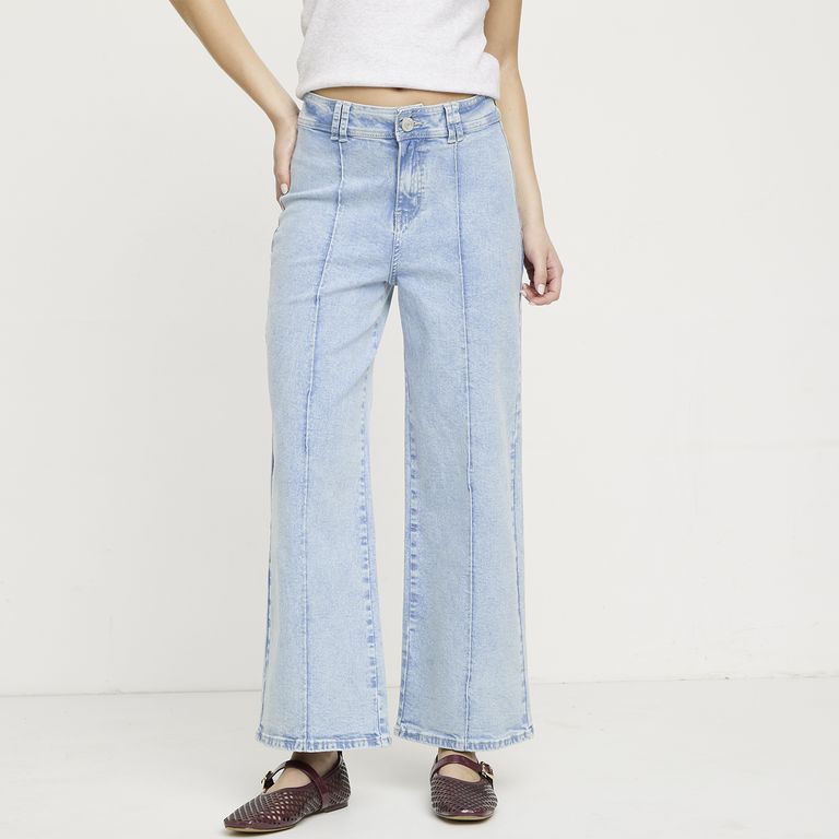 Jeans Wide Leg Mujer