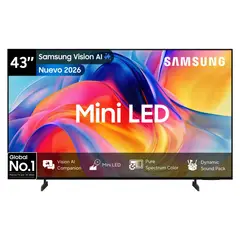 SAMSUNG - 43" Mini LED M70H 4K Vision AI Smart TV (2026)