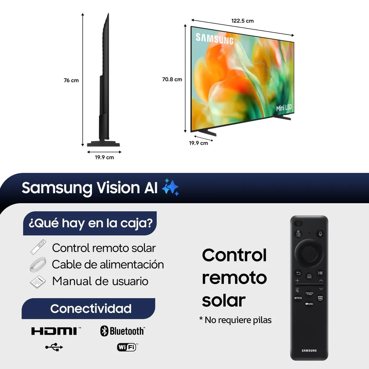 SAMSUNG - 55" Mini LED M80H 4K Samsung Vision AI Smart TV (2026)