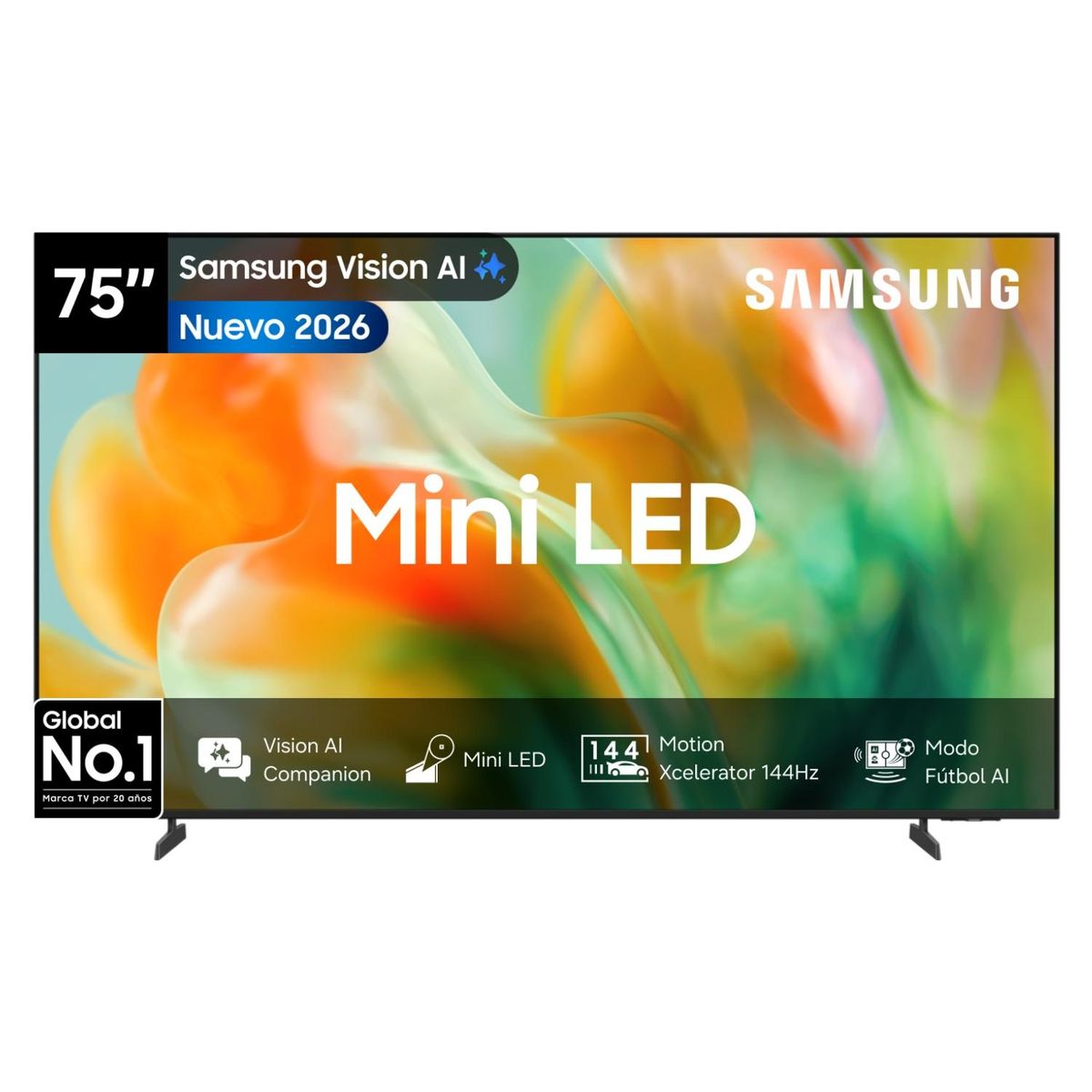 SAMSUNG - 75" Mini LED M80H 4K Samsung Vision AI Smart TV (2026)