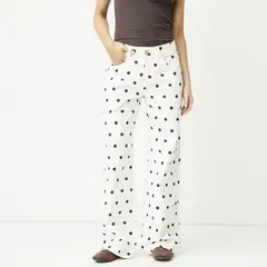 SYBILLA - Jeans Tiro Medio Mujer