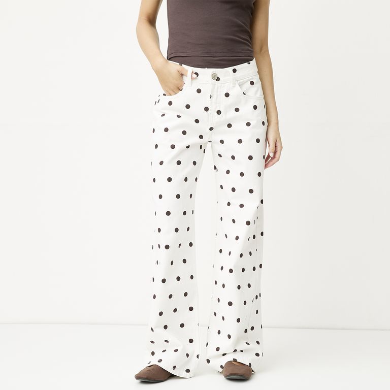 Jeans Tiro Medio Mujer