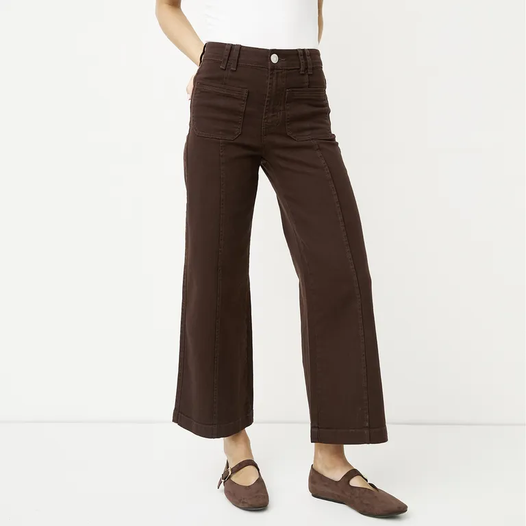 Jeans Tiro Medio Mujer