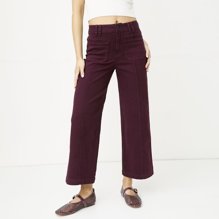 Jeans Tiro Medio Mujer