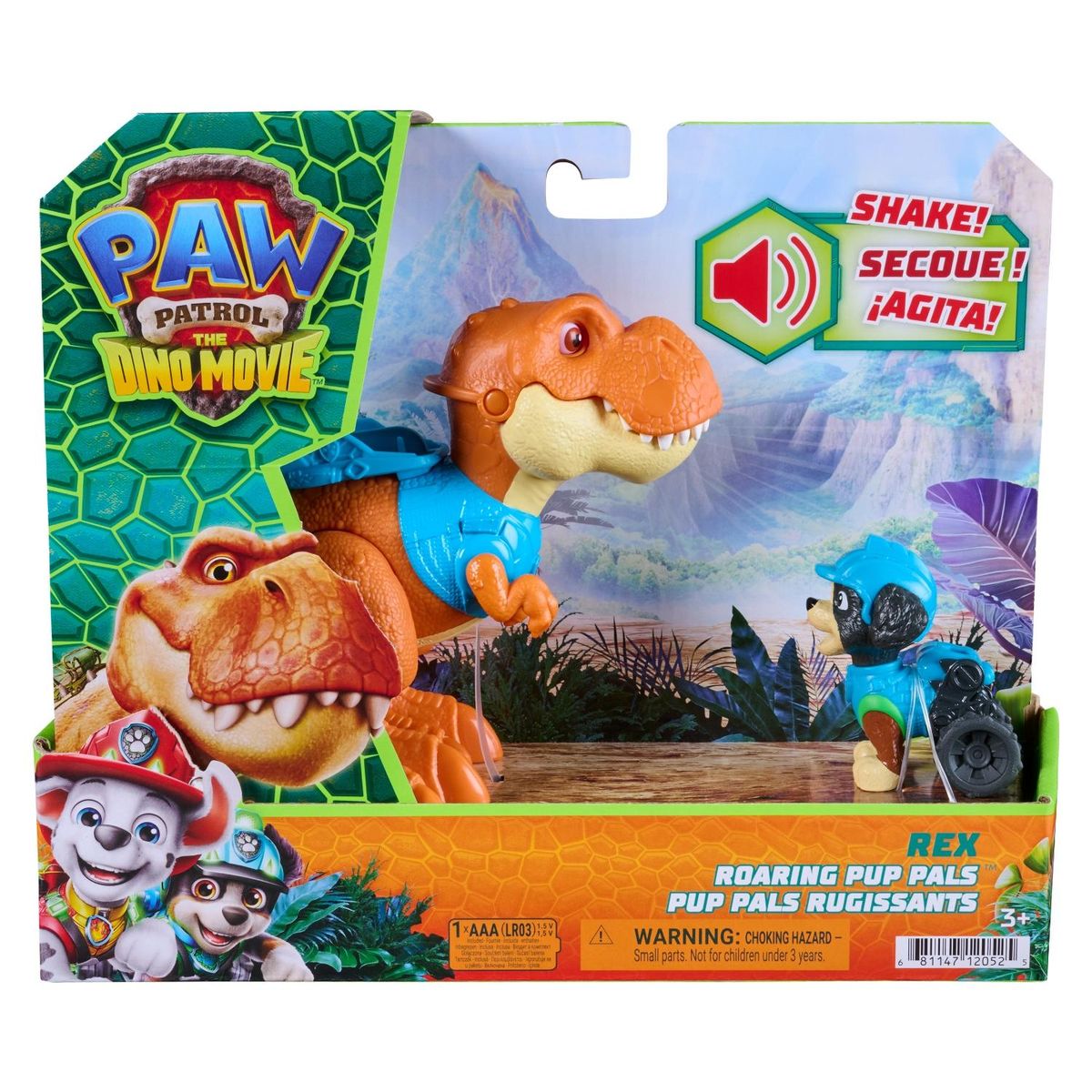 PAW PATROL - Paw PatrolDino Rugiente con figura Rex
