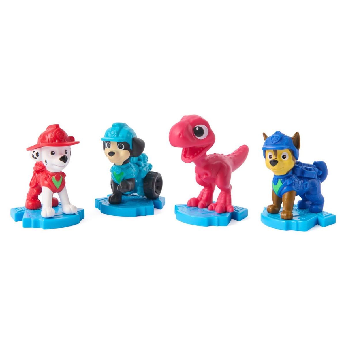 PAW PATROL - 4 Figuras De Paw Patrol Película Dino