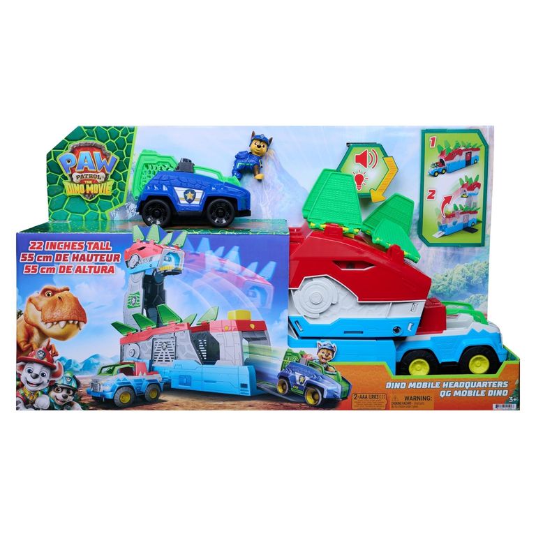 PAW PATROL Dino Móbil Headqua